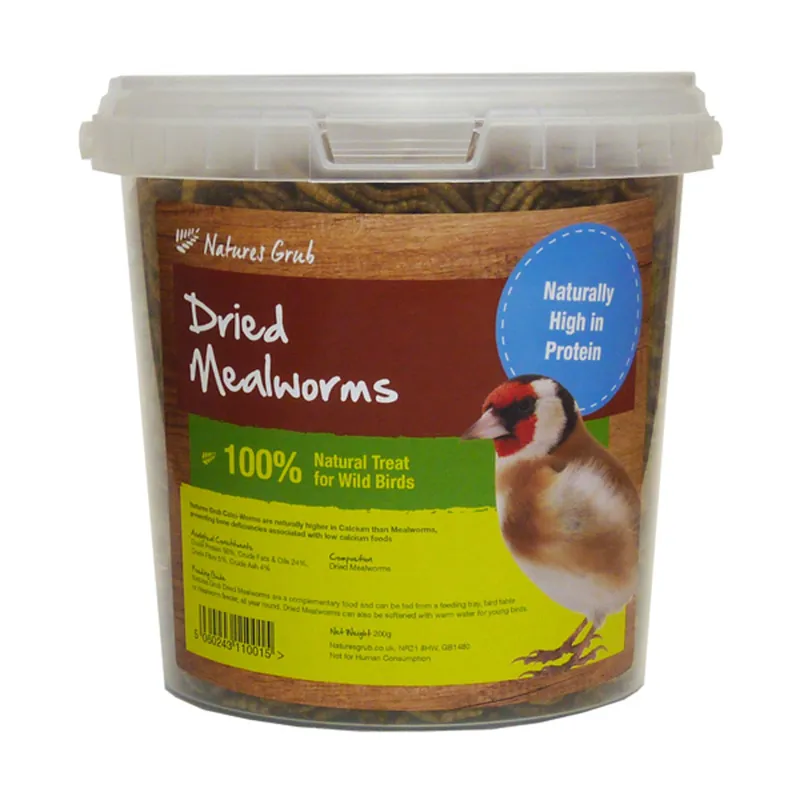 Natures Grub Dried Mealworms 